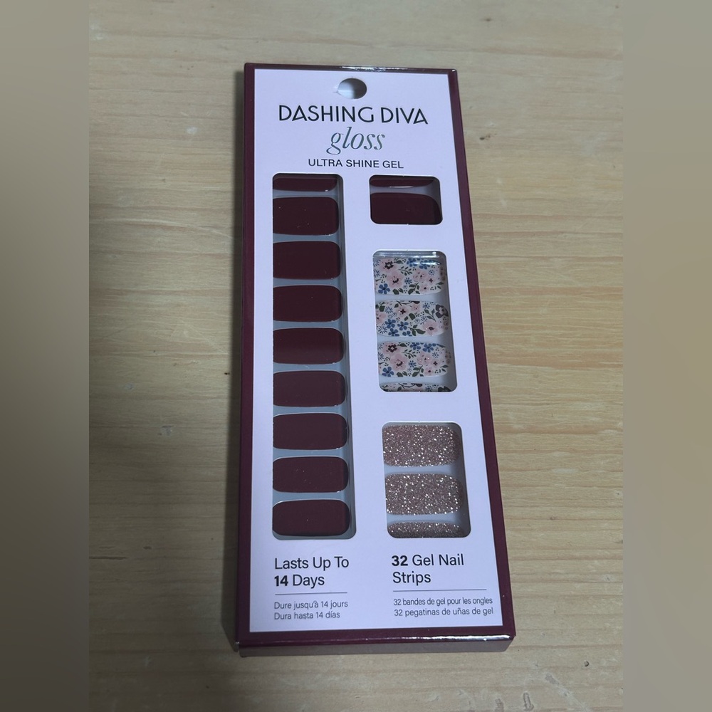💅❤️ Dashing Diva Gloss Gel Nail Strips